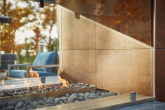 American Financial fireplace